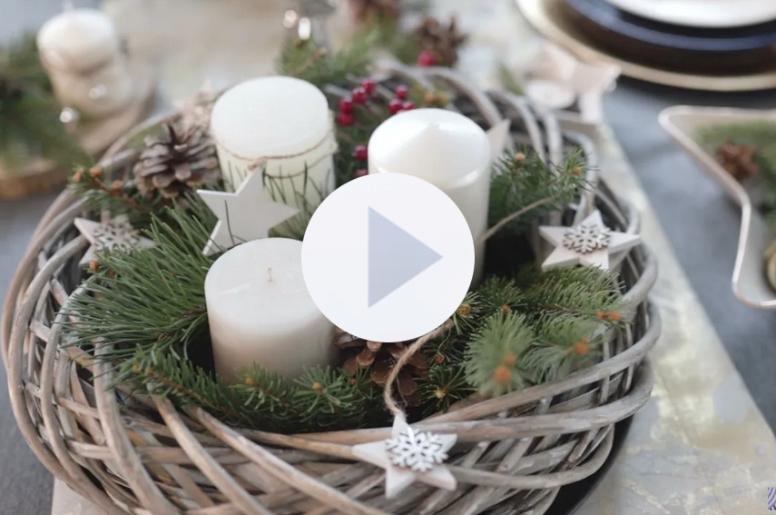 Jak przygotować ozdoby świąteczne na stół?